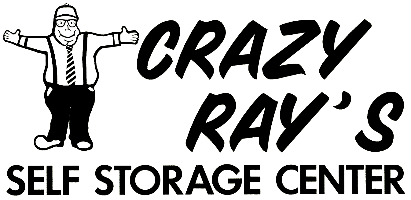 Ray's original hand-drawn Crazy Ray's Self Storage Center artwork
